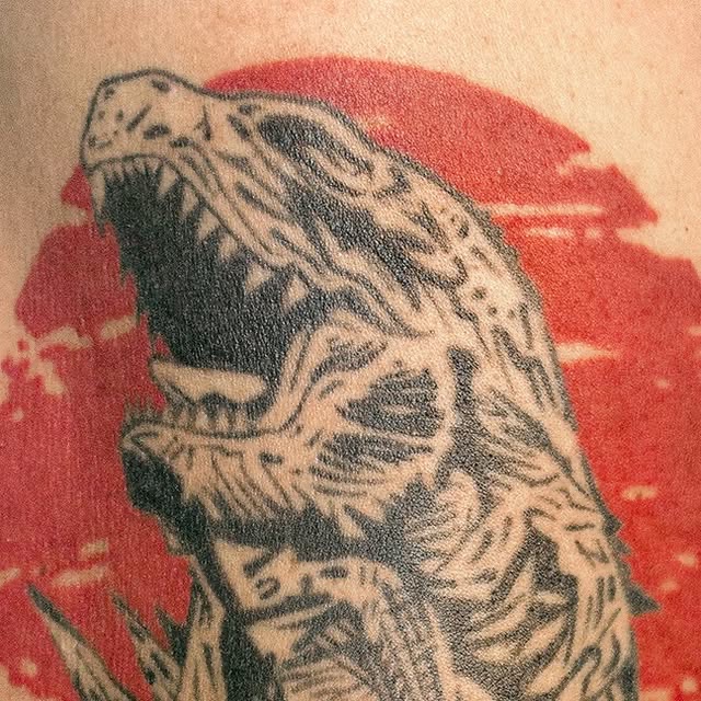 Dinosaurier-Tattoo von King of Style